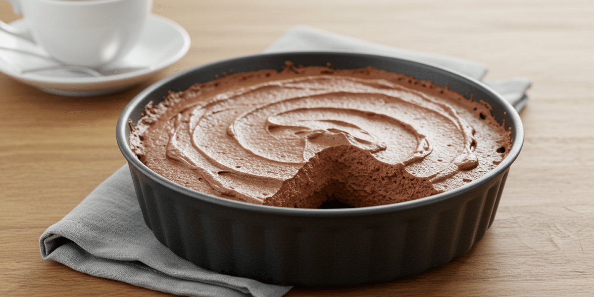 Mousse au chocolat sans gluten délicieuse et légère