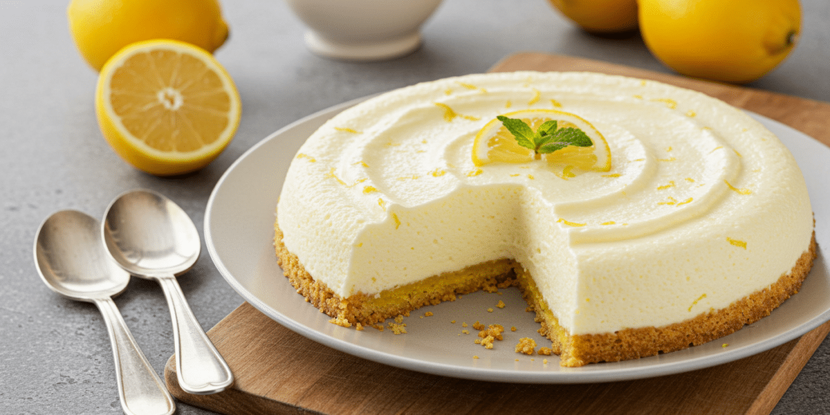 Mousse au citron sans lactose