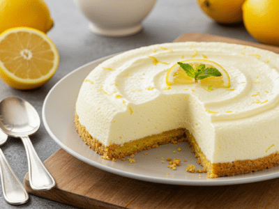 Mousse au citron sans lactose