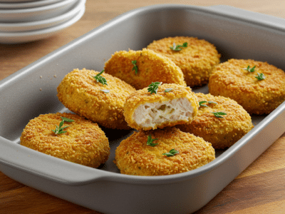 Nuggets de poulet croustillants sans gluten
