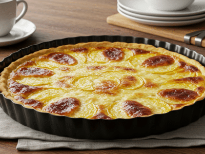 Pâte à tarte sans lactose maison