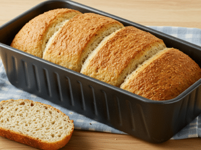 Pain à l&rsquo;avoine sans gluten moelleux et nutritif