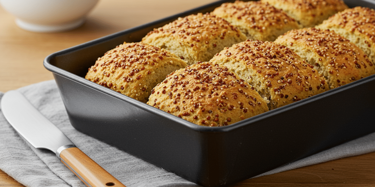 Pain au quinoa sans gluten fait maison