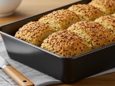 Pain au quinoa sans gluten fait maison