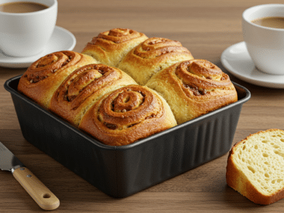 Pain brioché sans gluten moelleux et savoureux