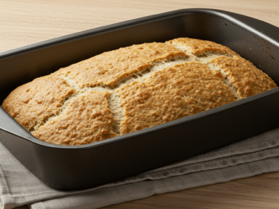 Pain plat sans gluten moelleux et facile