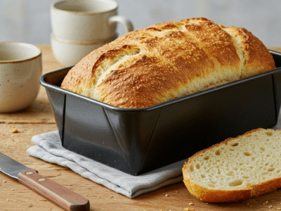 Pain sans gluten à la farine de maïs