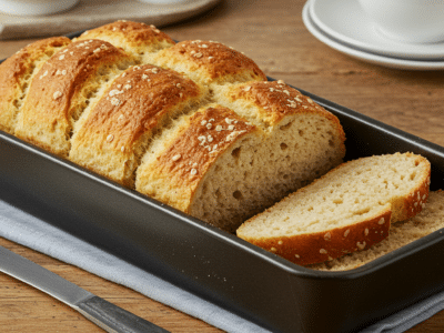 Pain sans gluten bien aéré – recette légère et moelleuse