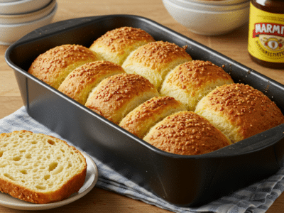 Pain sans gluten maison selon Marmiton