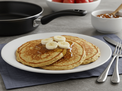 Pancakes à la Farine de Lupin Sans Gluten