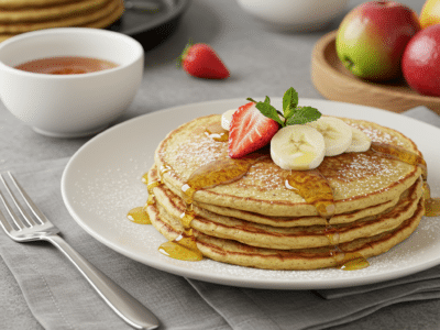 Pancakes moelleux sans gluten