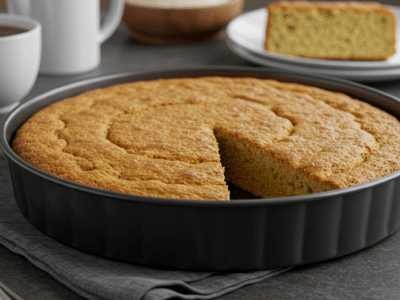 Quatre-quarts sans gluten et sans lactose