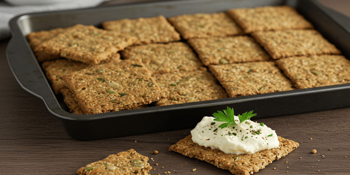 Recette de Crackers Sans Gluten Maison