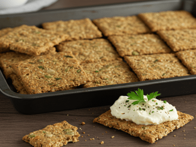 Recette de Crackers Sans Gluten Maison