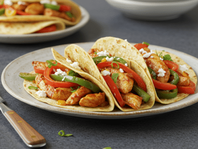 Recette de Fajitas Sans Gluten et Sans Lactose