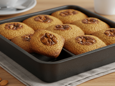 Recette de Financiers Sans Gluten et Sans Lactose