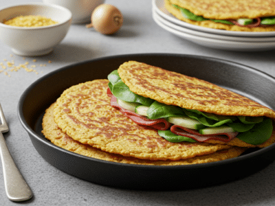 Recette de Galette Wrap Sans Gluten Maison