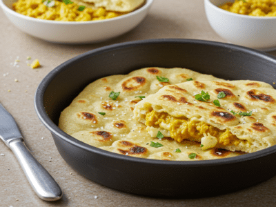 Recette de Pain Naan Sans Gluten Moelleux
