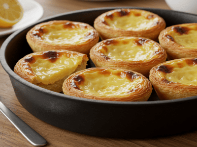 Recette de Pasteis de Nata sans gluten