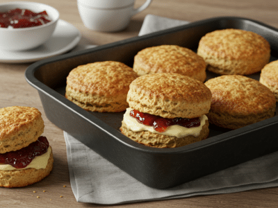 Recette de Scones Sans Gluten Moelleux et Savoureux