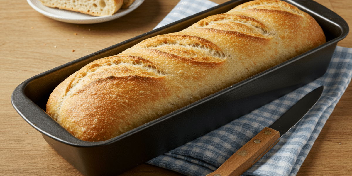 Recette de baguette sans gluten et sans lactose