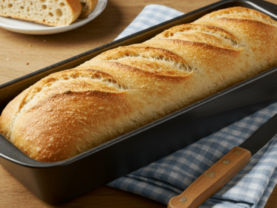 Recette de baguette sans gluten et sans lactose