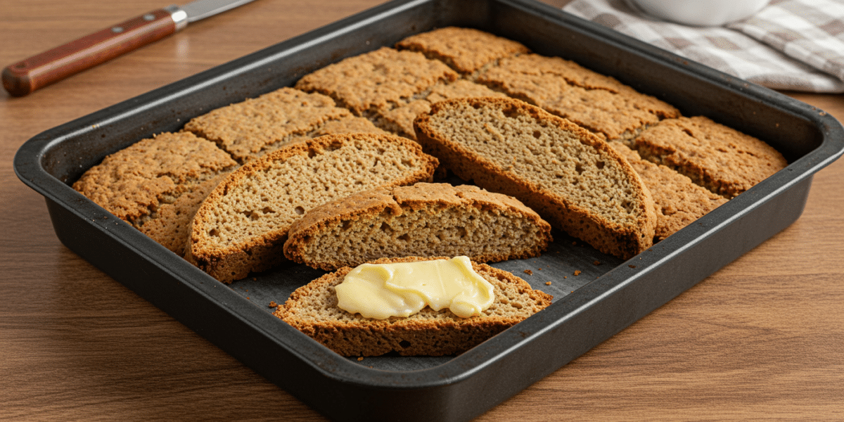 Recette de biscottes sans gluten maison
