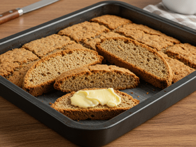 Recette de biscottes sans gluten maison