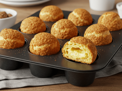 Recette de chouquettes sans gluten et sans lactose