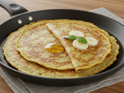 Recette de crêpes sans gluten légères et savoureuses