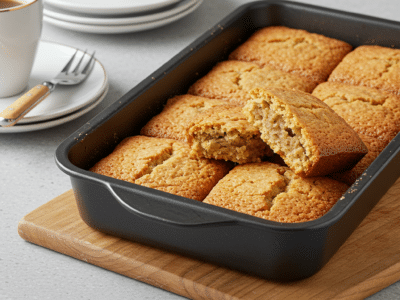 Recette de financiers sans lactose moelleux aux amandes
