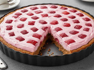 Recette de fraisier sans gluten et sans lactose