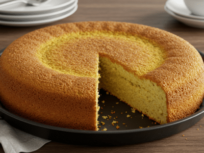 Recette de génoise sans gluten moelleuse et légère