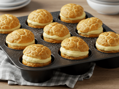 Recette de pâte à choux sans gluten et sans lactose