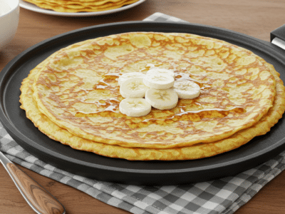 Recette de pâte à crêpe sans lactose légère et savoureuse