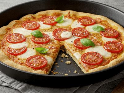 Recette de pâte à pizza sans gluten au sarrasin