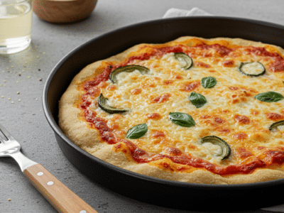 Recette de pâte à pizza sans gluten moelleuse et facile