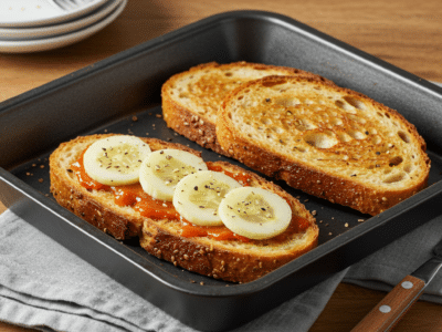 Recette de toast sans gluten croustillant et savoureux