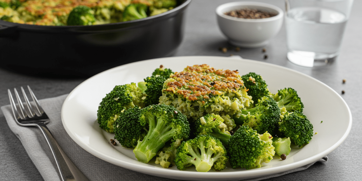 Recette saine et savoureuse de brocoli sans gluten et sans lactose