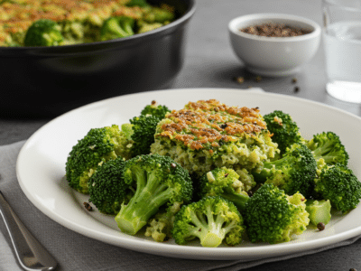 Recette saine et savoureuse de brocoli sans gluten et sans lactose