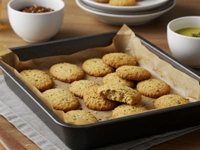Sablé Salé Sans Gluten et Sans Lactose