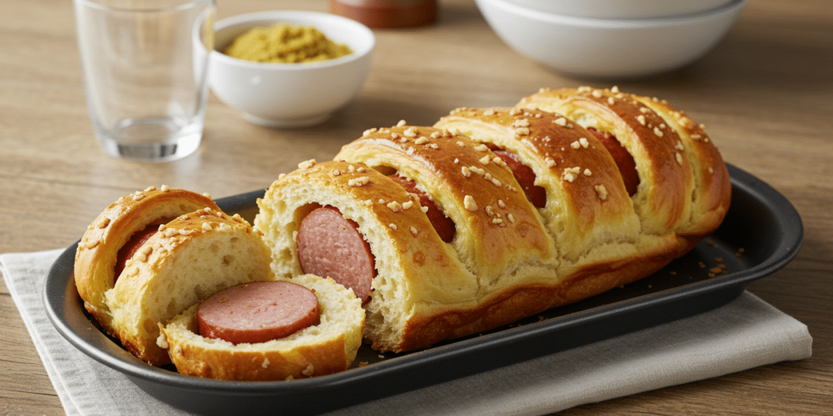 Saucisson brioche sans gluten : recette savoureuse et moelleuse