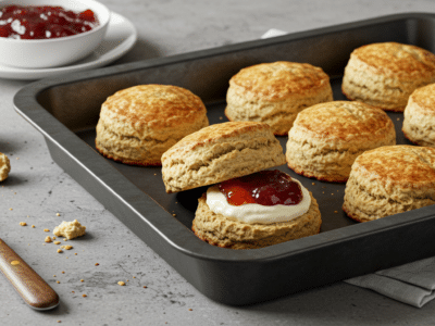 Scones moelleux sans gluten et sans lactose