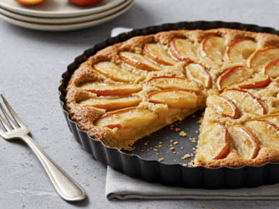 Tarte aux pommes sans gluten