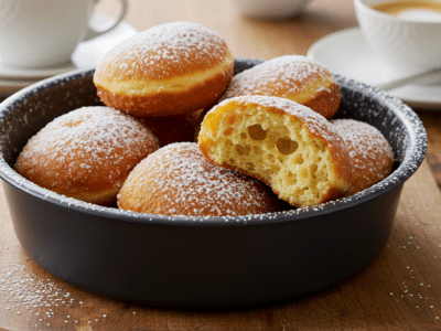 Beignes sans gluten moelleux et légers