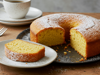 Cake moelleux sans œuf