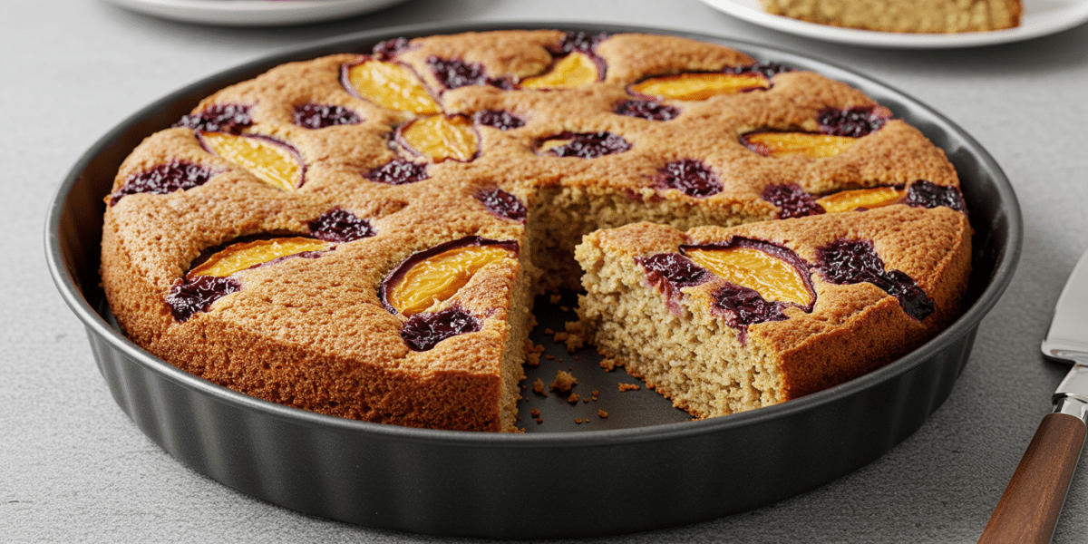 Cake moelleux sans lactose aux fruits secs