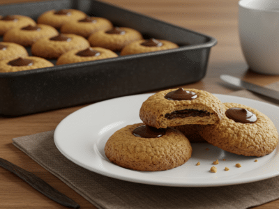 Cookies moelleux sans lactose