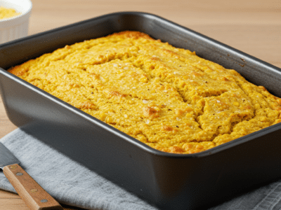 Cornbread sans gluten : pain de maïs moelleux et savoureux