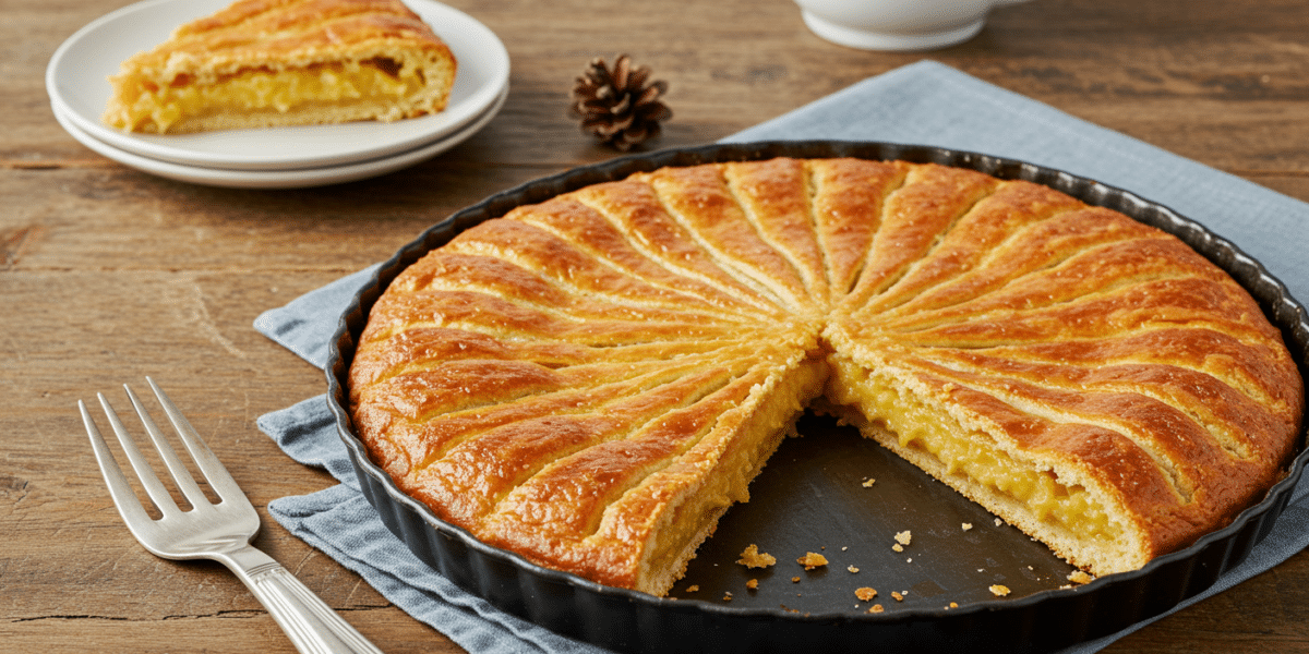 Couronne des Rois sans gluten, une galette festive et moelleuse
